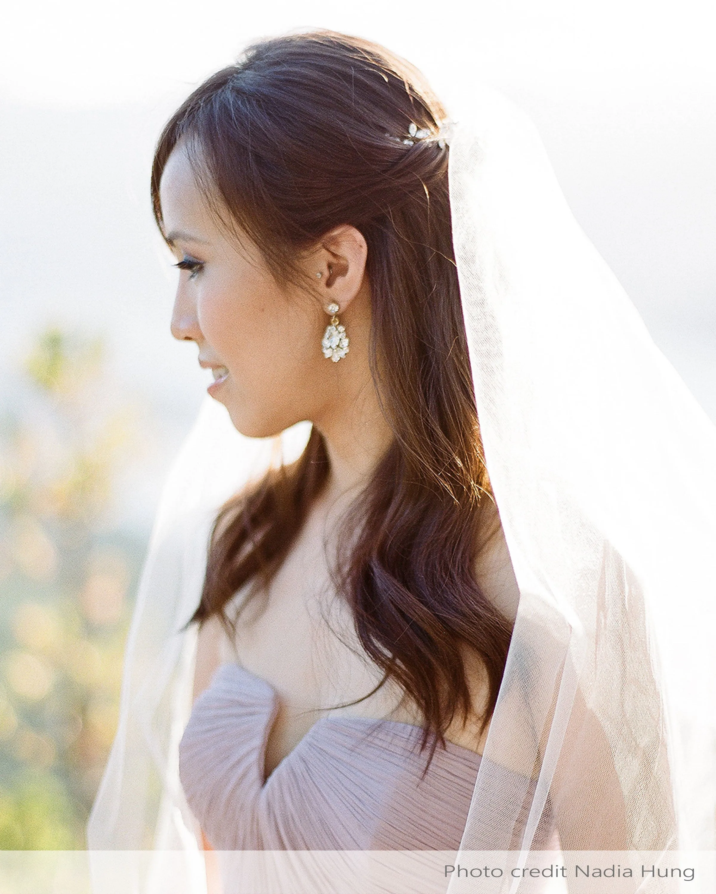 Petite Crystal Drop Earrings