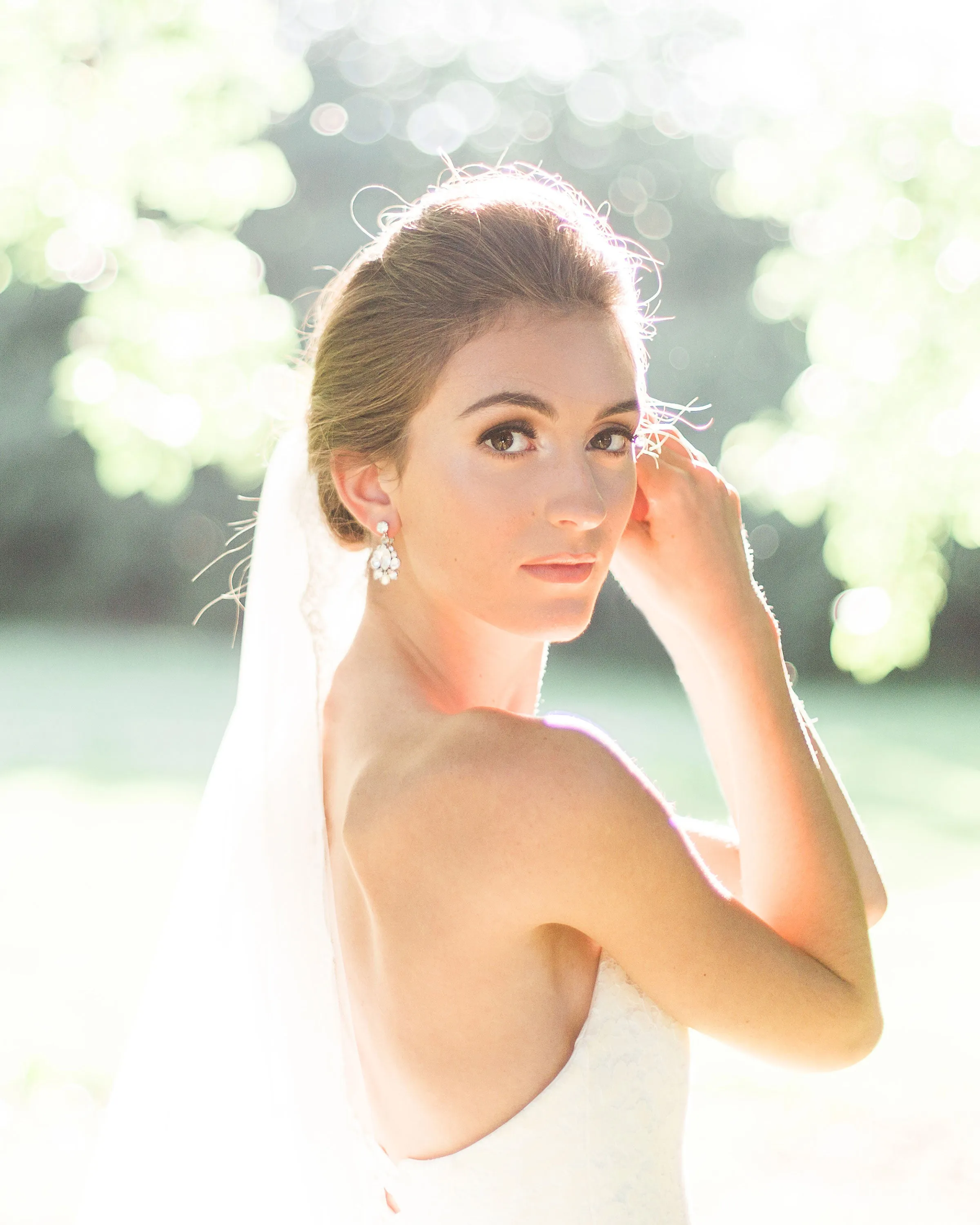 Petite Crystal Drop Earrings