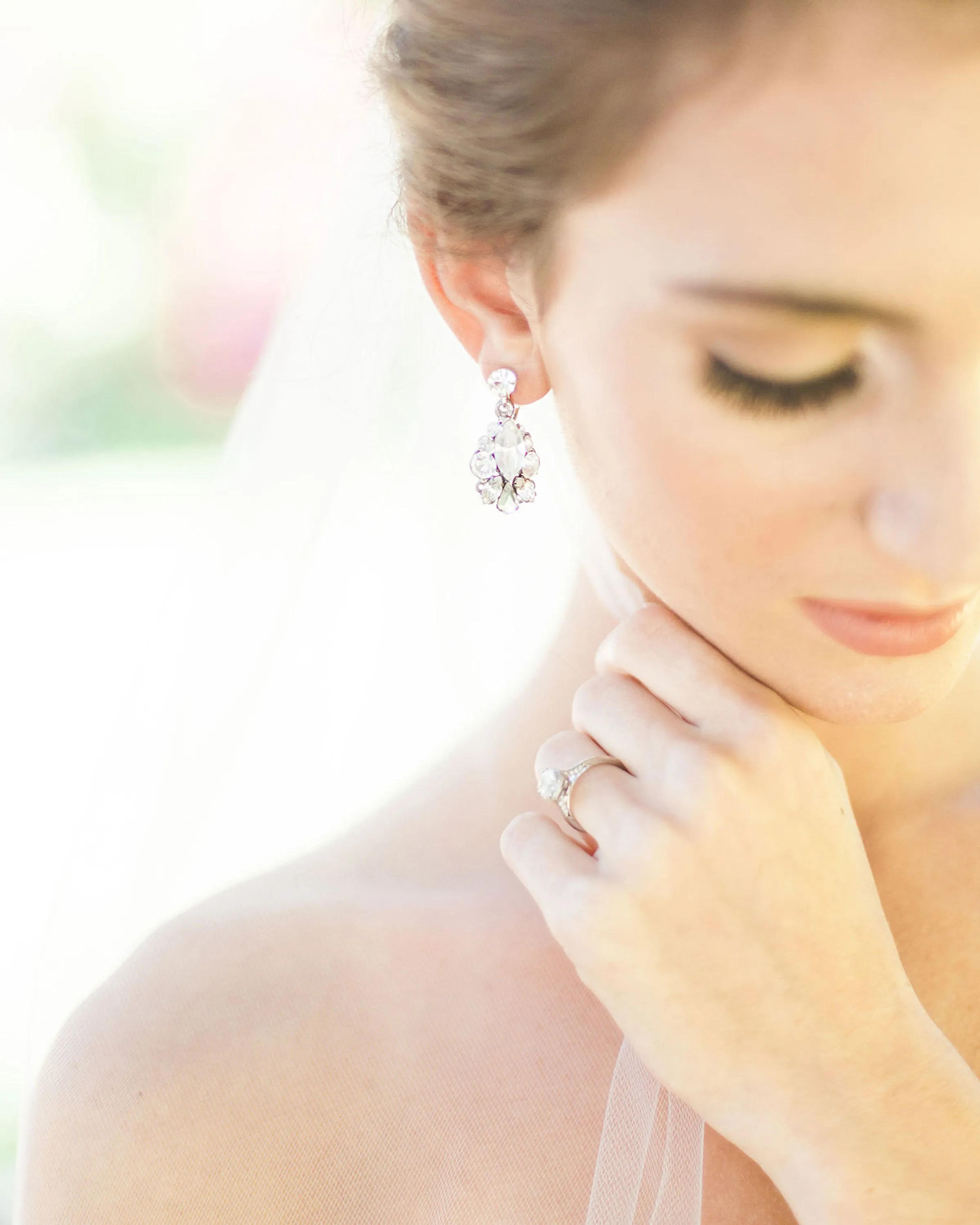 Petite Crystal Drop Earrings