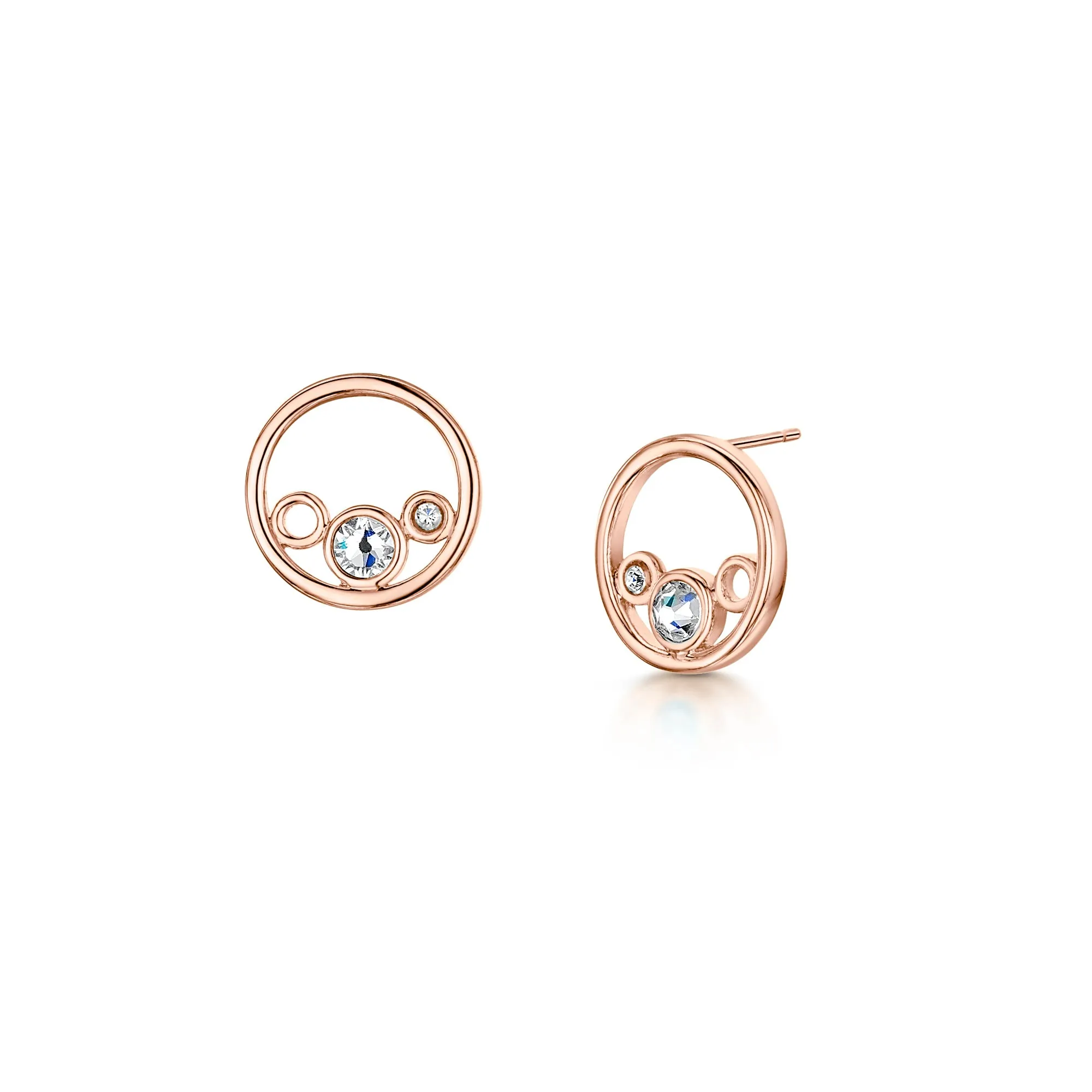 Phoebe Stud - Rose Gold