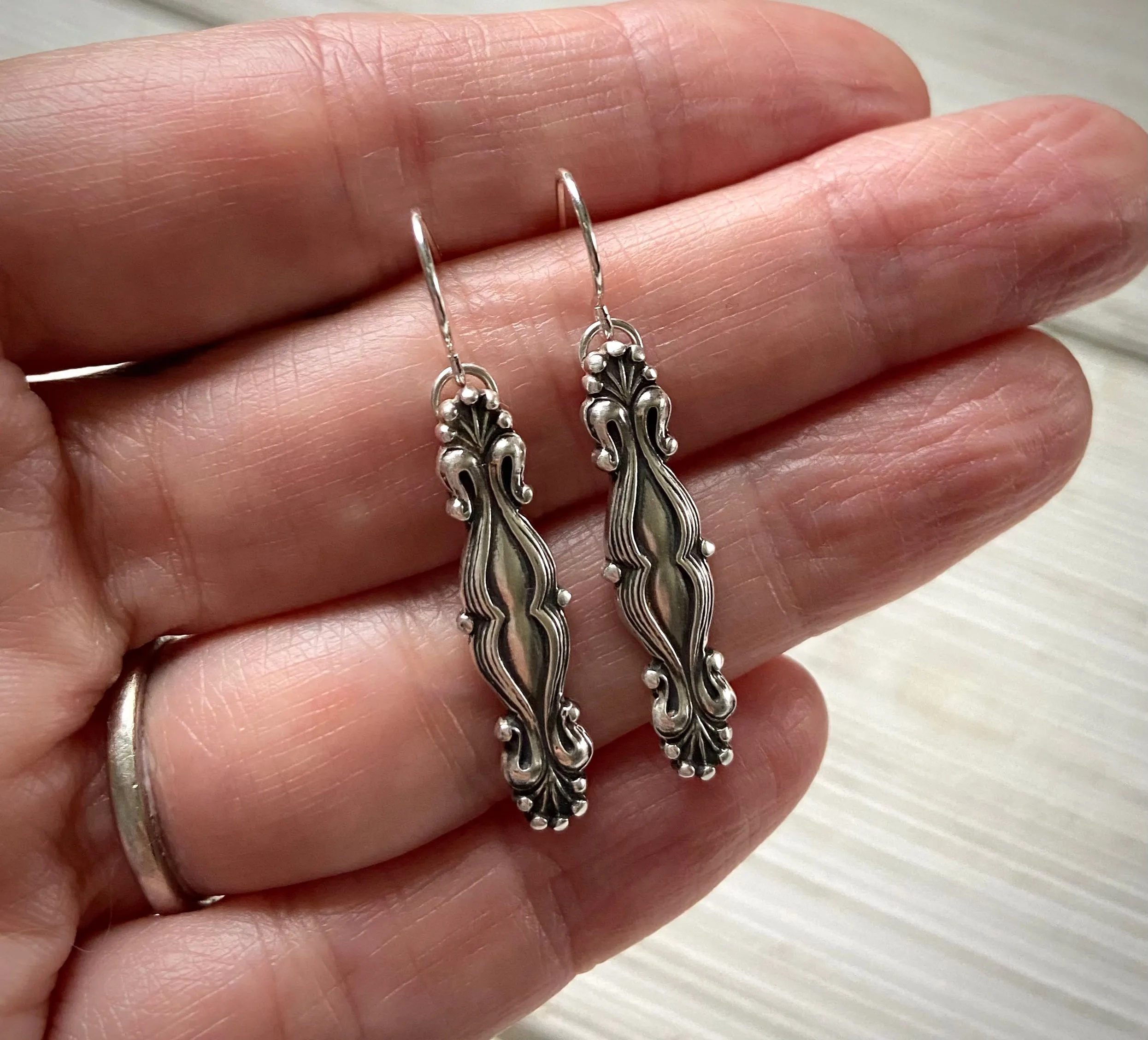 Plume Drop Earring