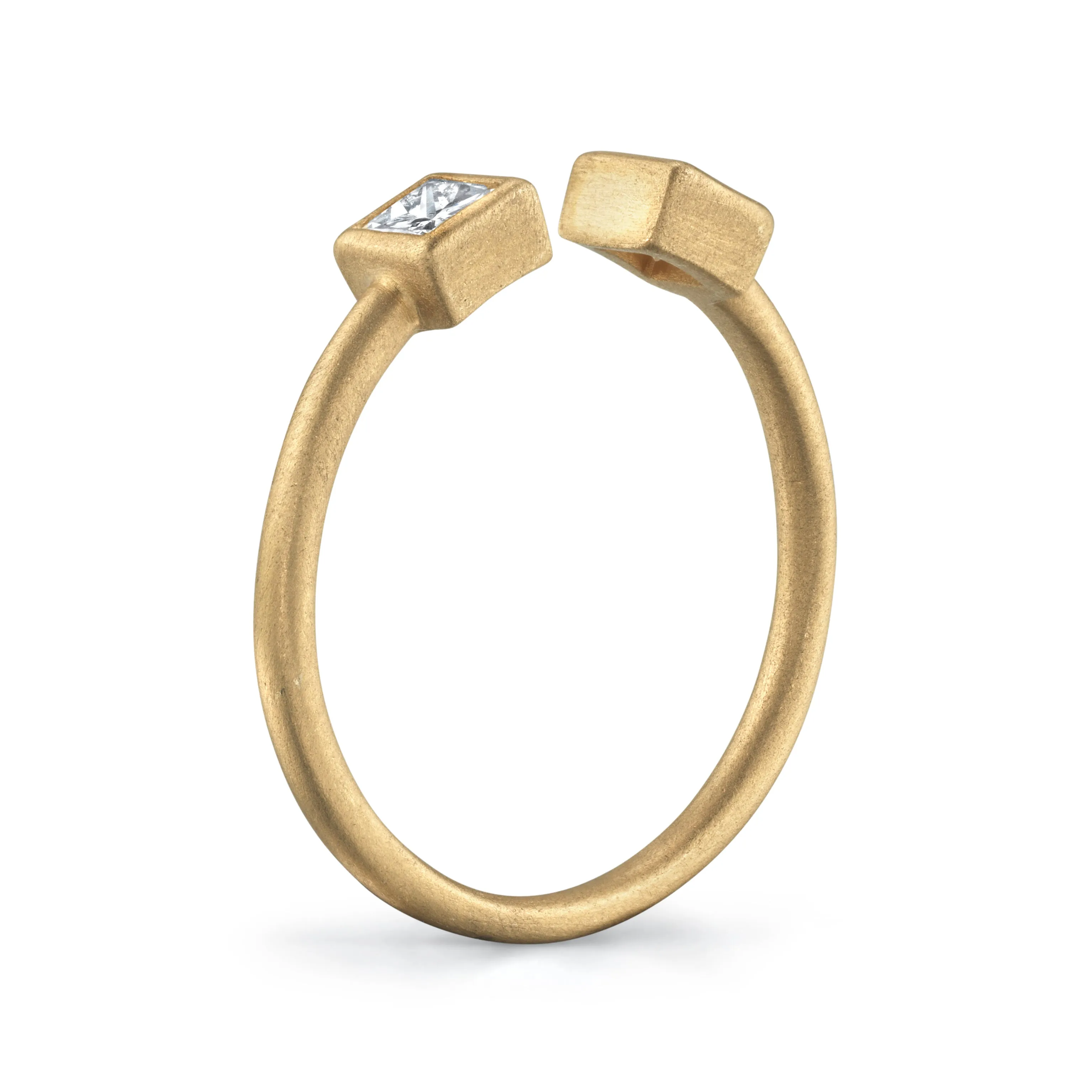 Princess Cut Stacking Ring