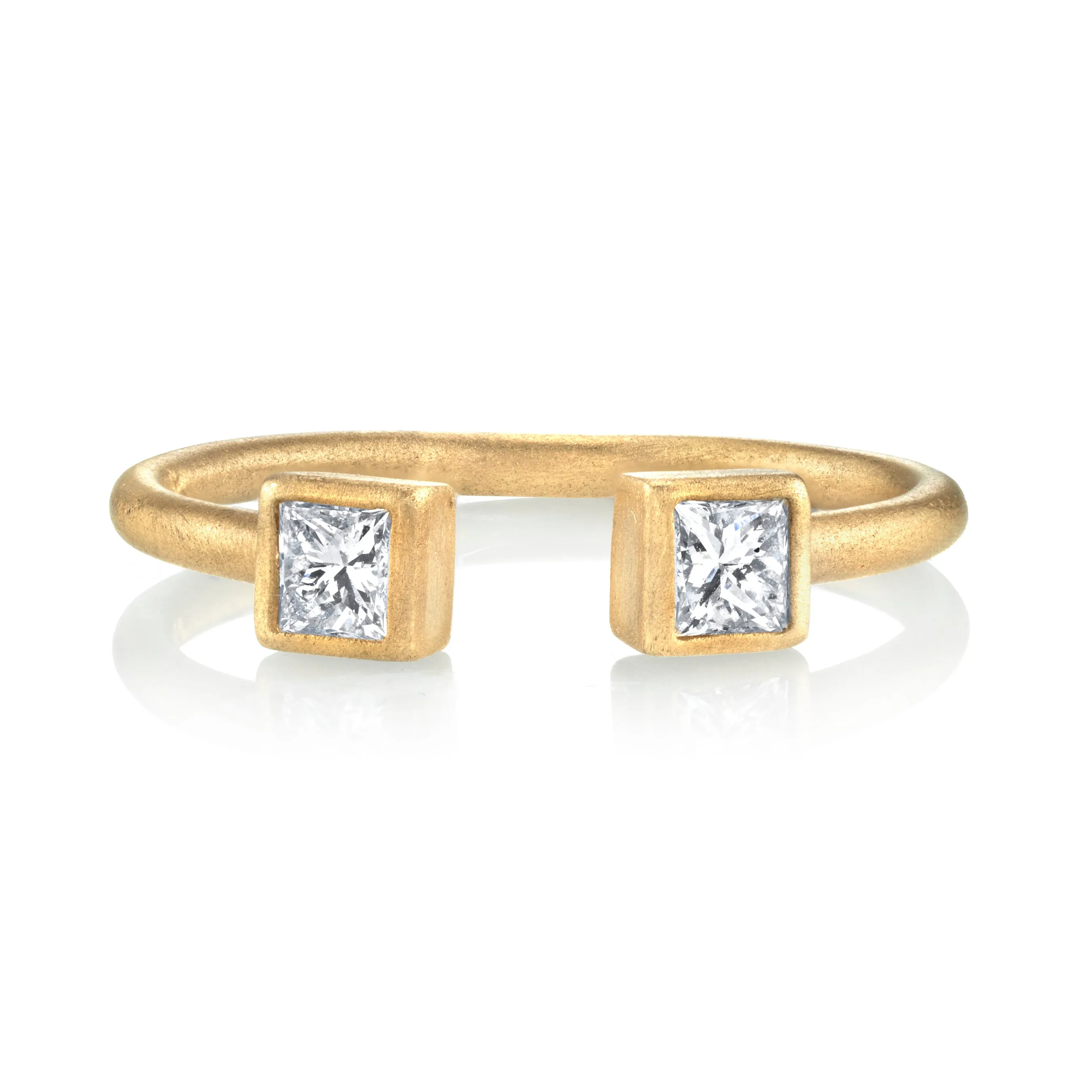 Princess Cut Stacking Ring