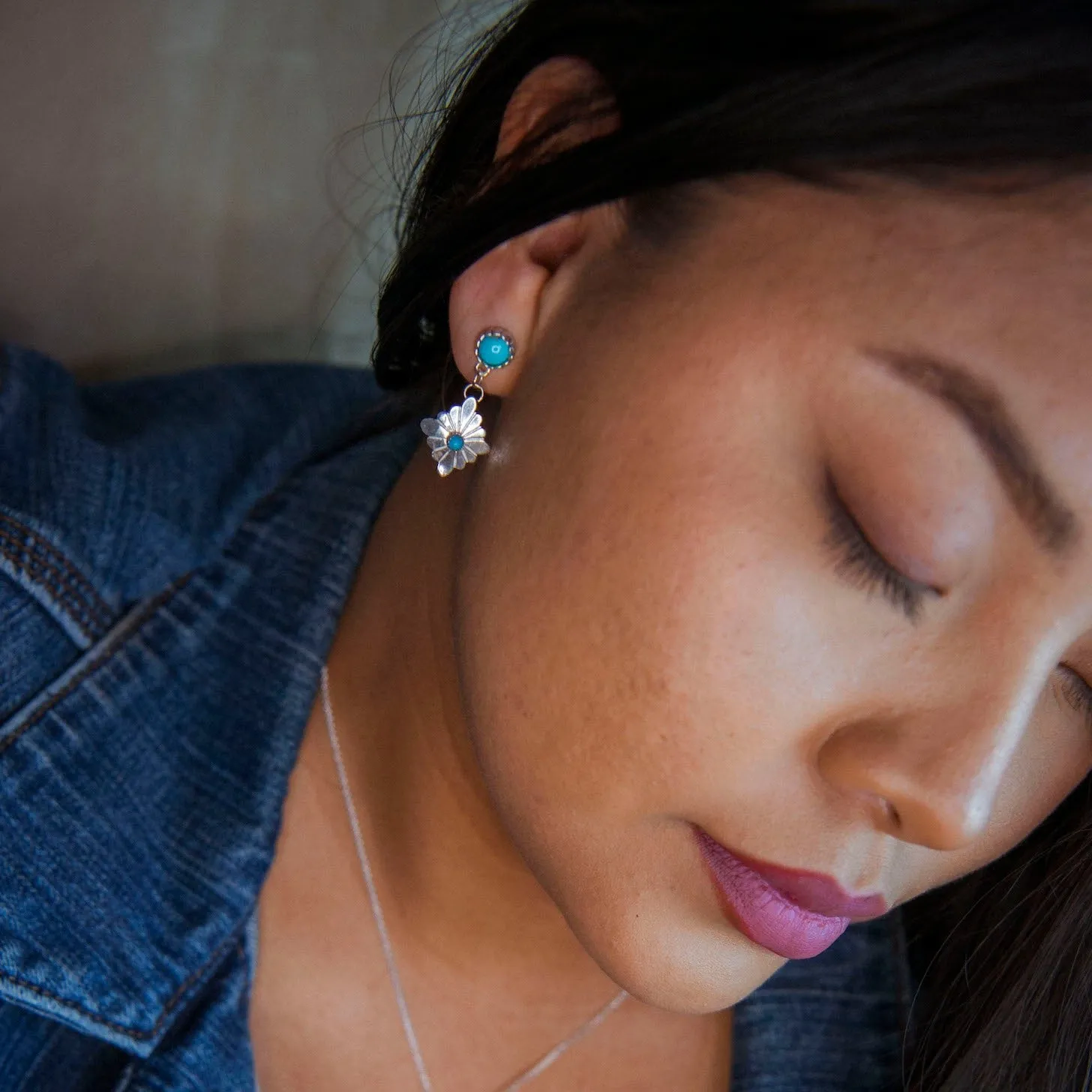 Radiante: Turquoise Stardrop Earrings