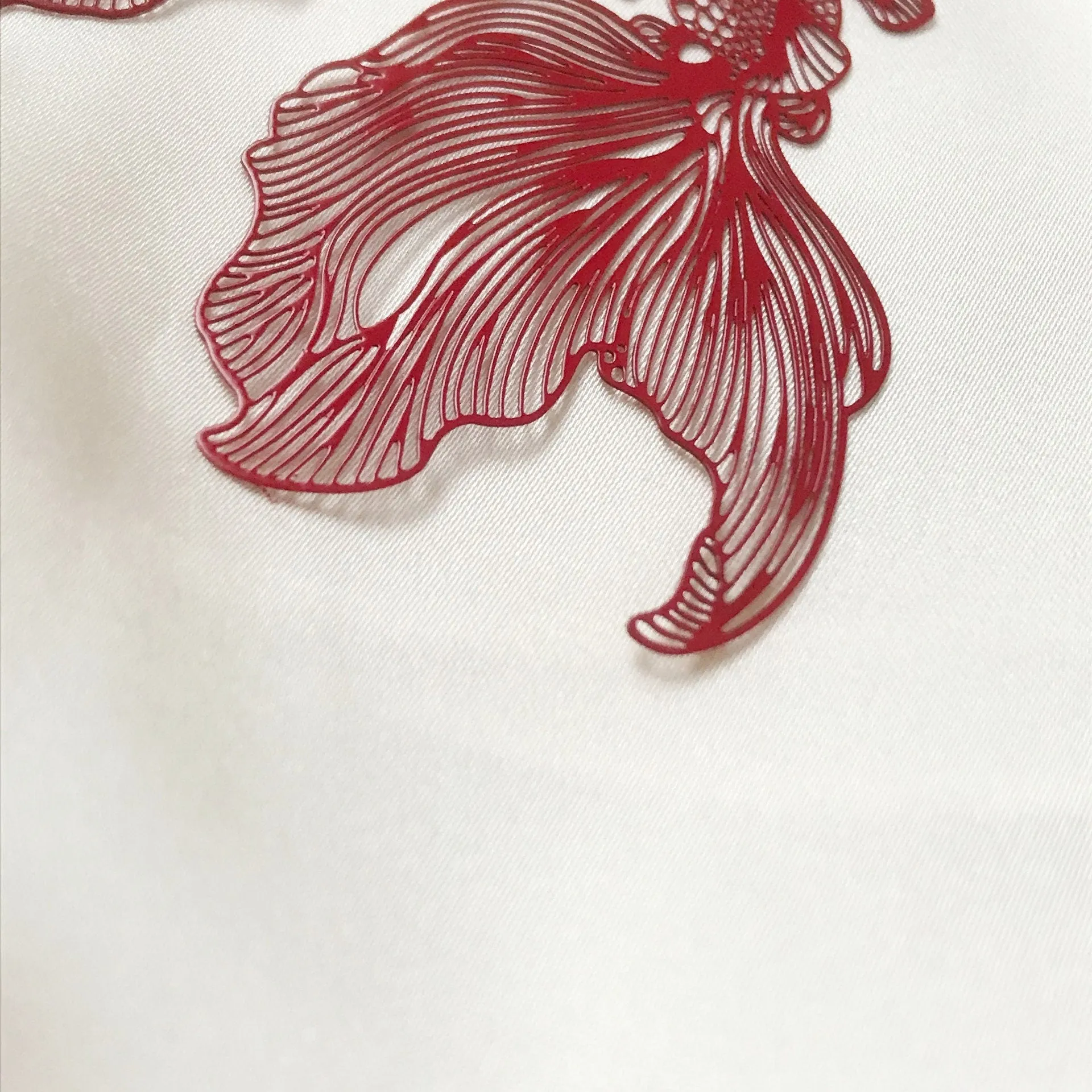 Red Koi Fish Drop Earrings - Koi Earrings, Red Drop Earrings, Red Jewellery, Koi Fish Jewellery, Novelty, Funky Jewellery,Dangle Earrings