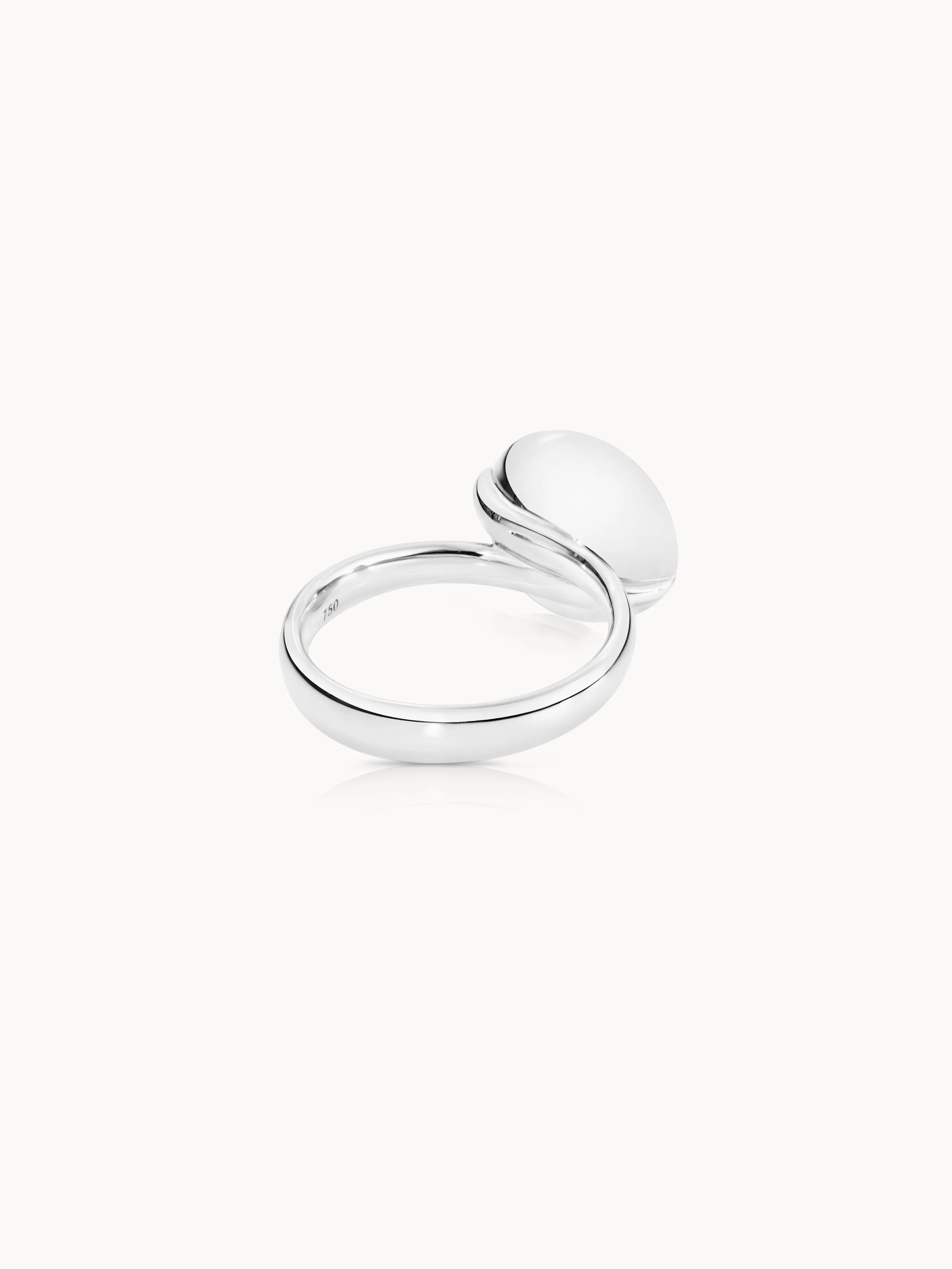 Ring BOUTON large Swiss Topaz Swiss Topaz