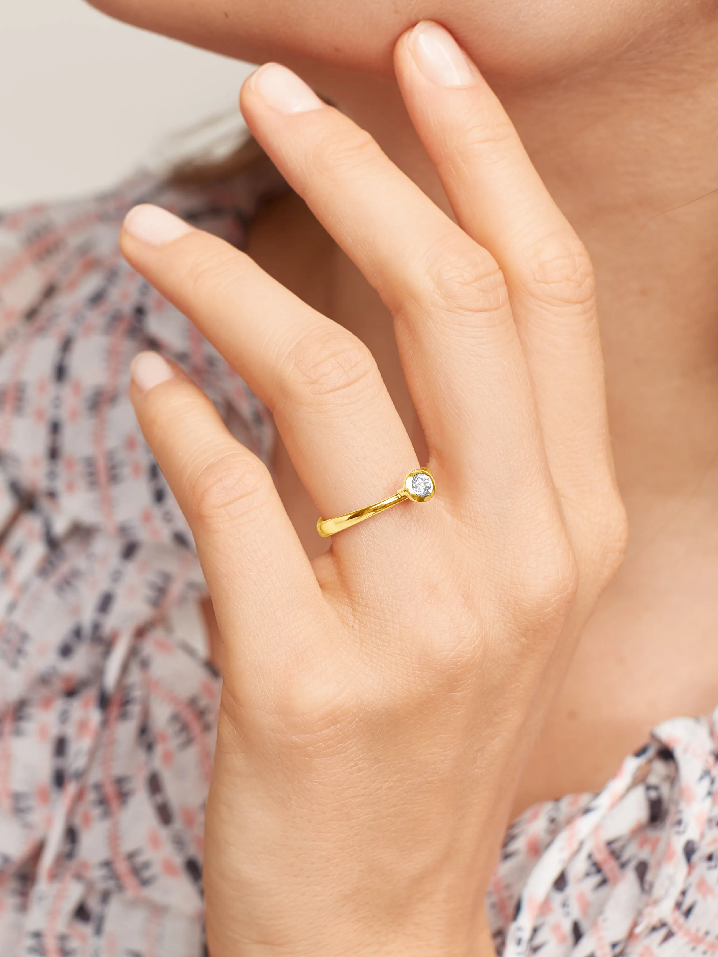 Ring BOUTON Solitaire Classic Diamond