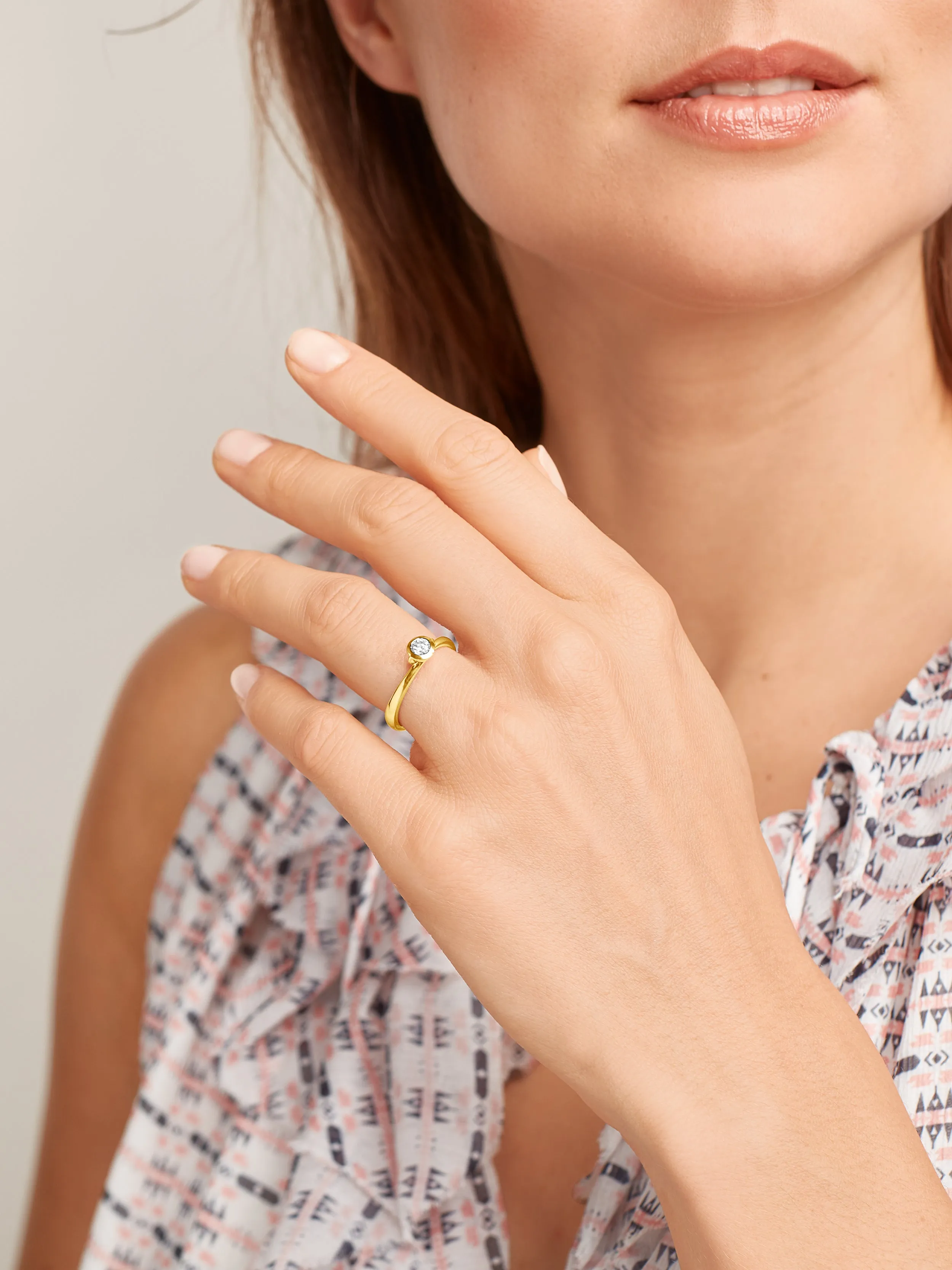 Ring BOUTON Solitaire Classic Diamond