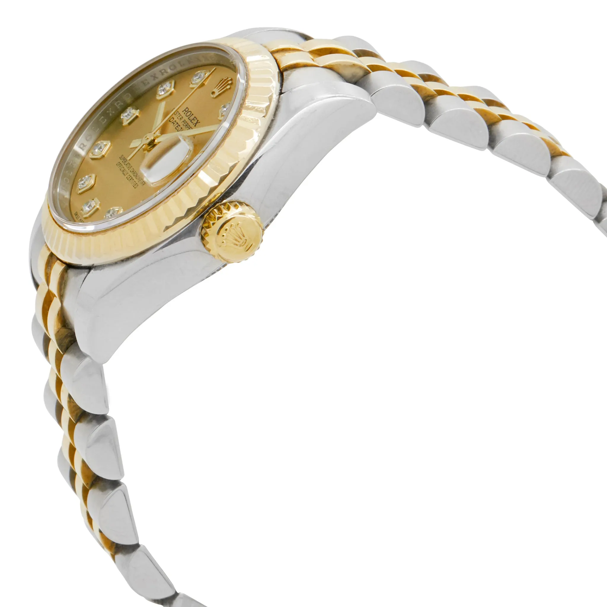 Rolex Datejust 179173 Champagne Dial Automatic  Women's Watch
