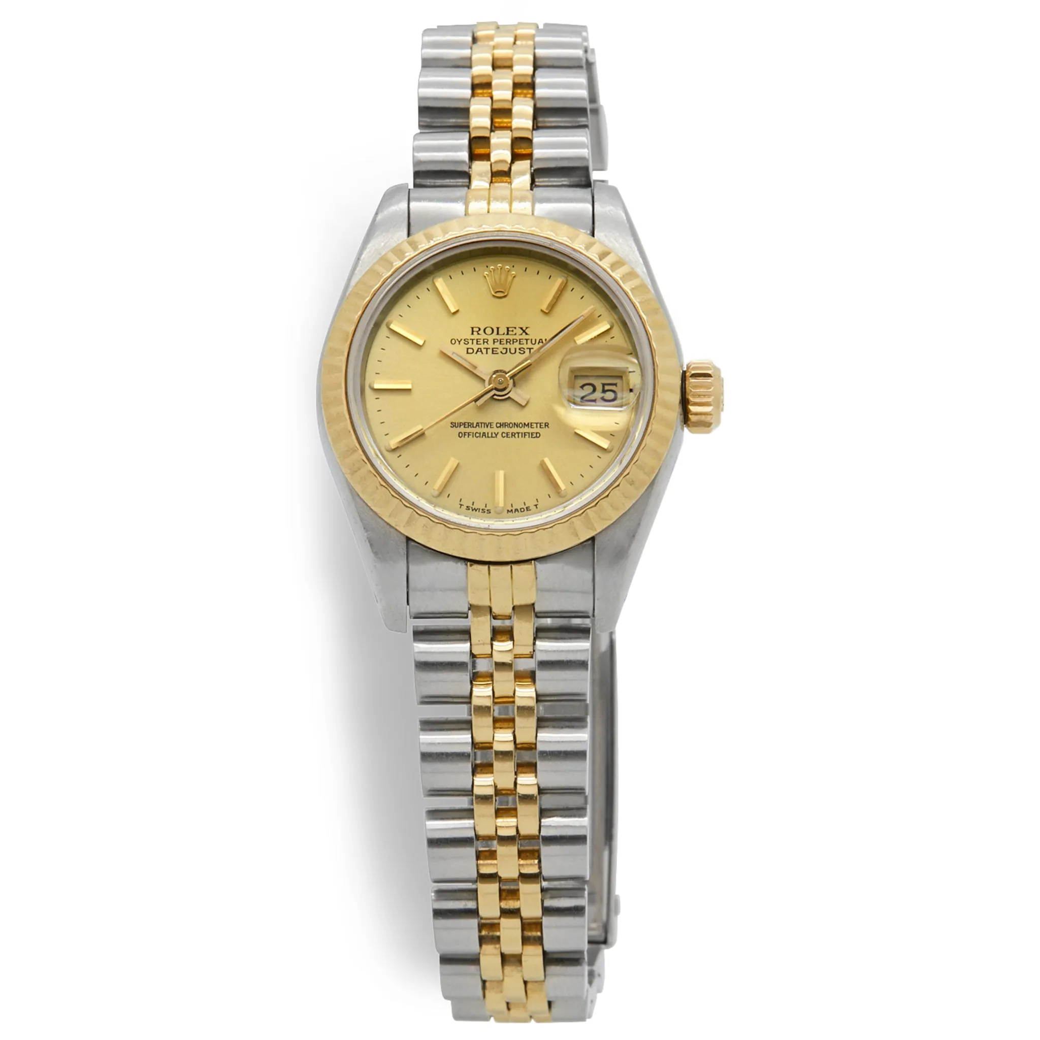 Rolex Datejust 26mm 69173 Champagne Dial Automatic Women's Watch