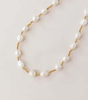 Rosario Pearl Necklace