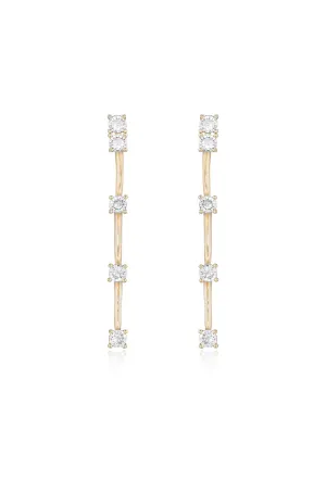 Scalloped Drop Earrings