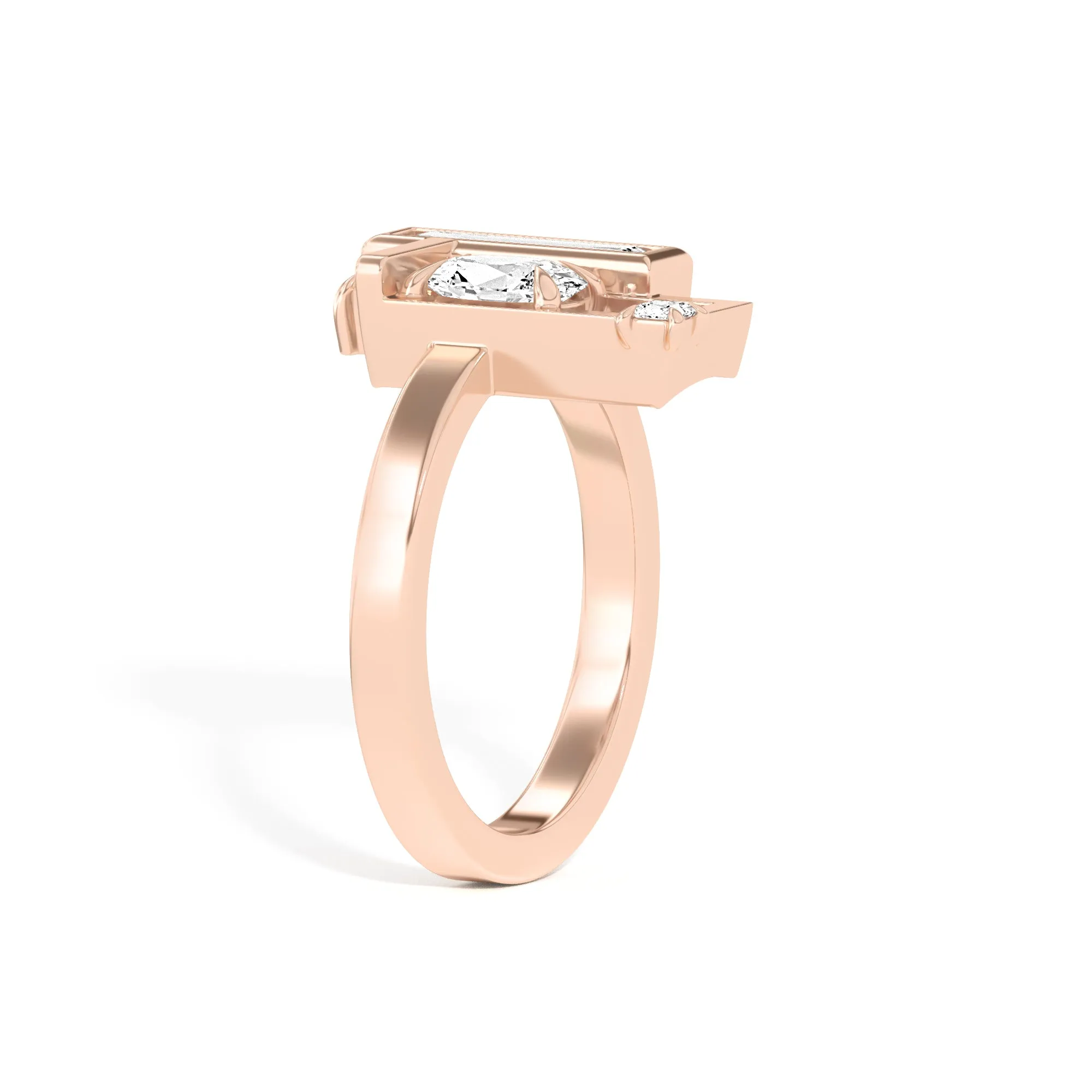 Scarpa Oval Olivetti Frame Ring
