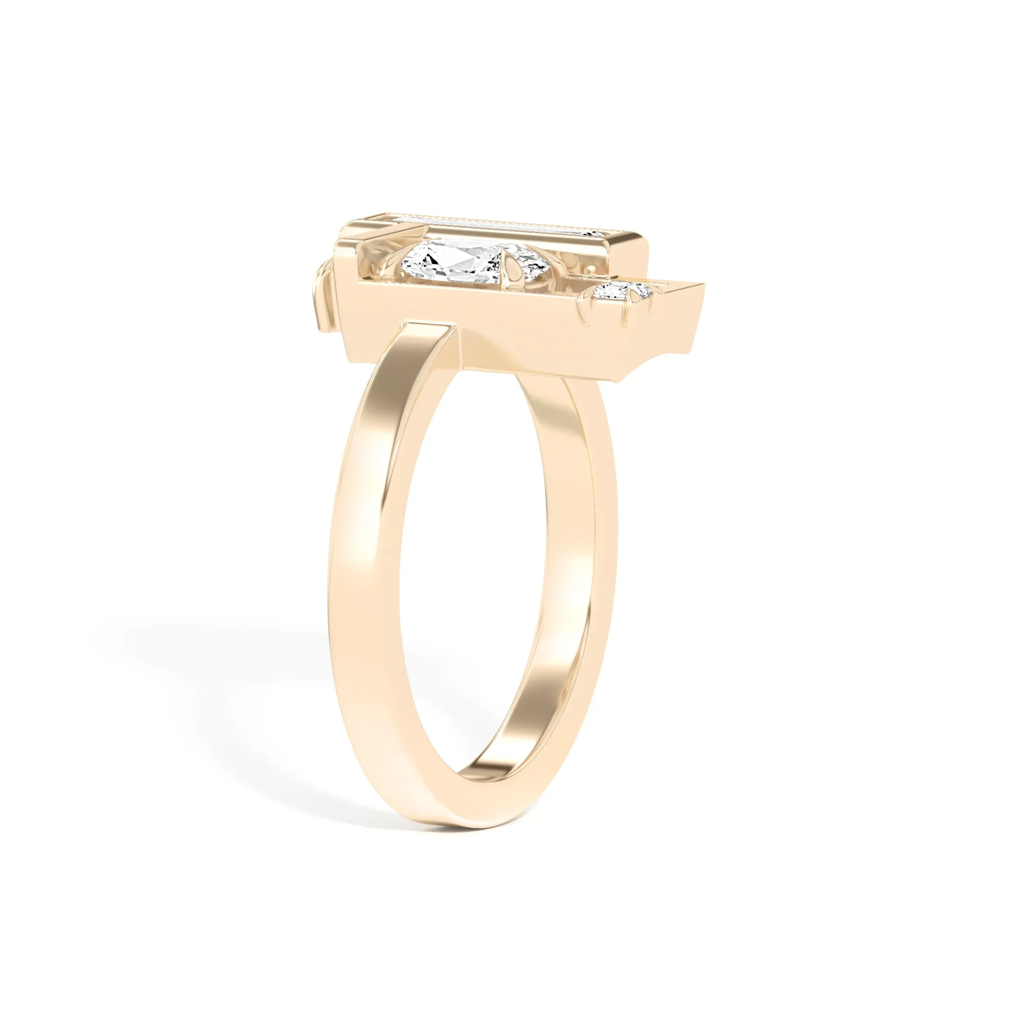 Scarpa Oval Olivetti Frame Ring