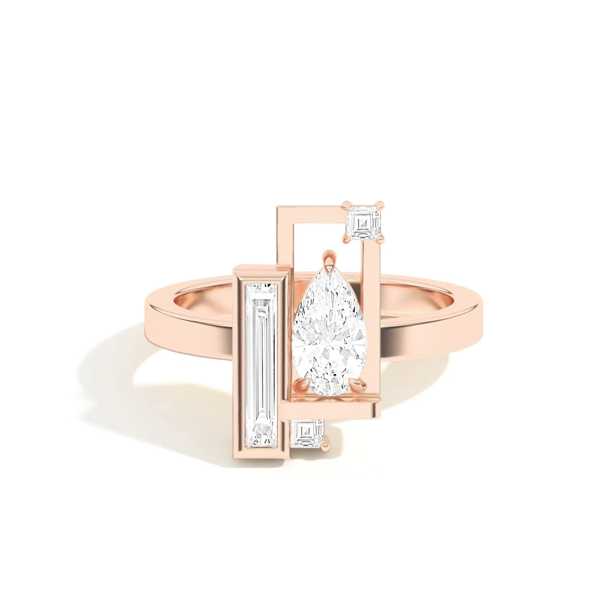 Scarpa Pear Olivetti Frame Ring