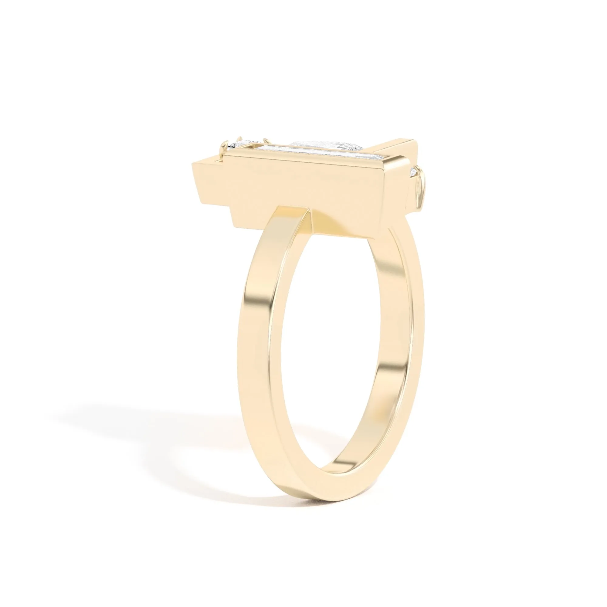 Scarpa Pear Olivetti Frame Ring