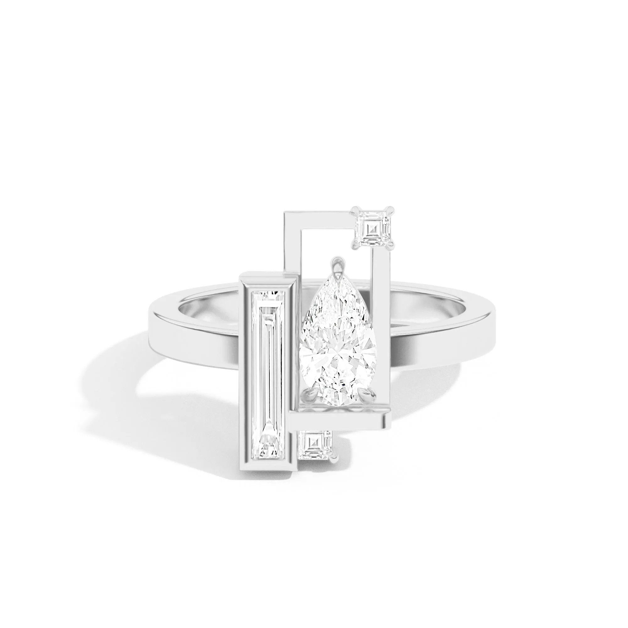 Scarpa Pear Olivetti Frame Ring