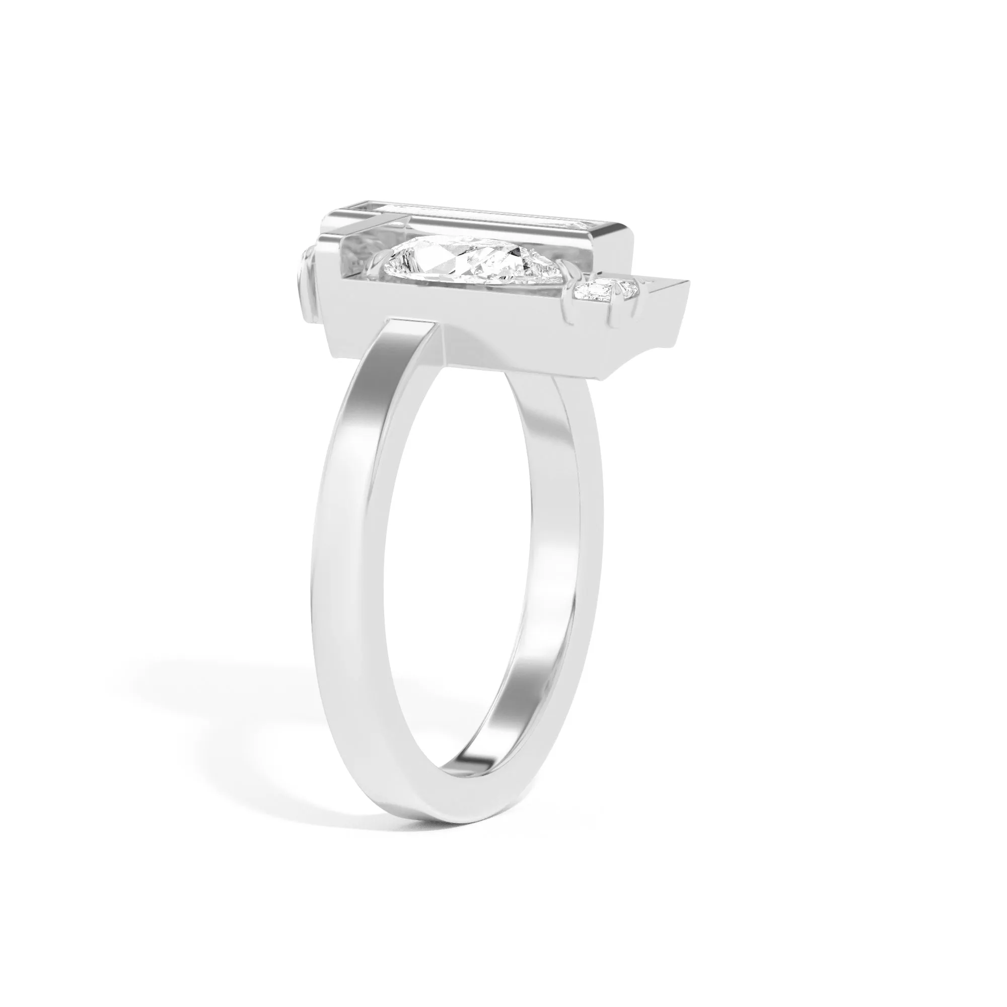 Scarpa Pear Olivetti Frame Ring