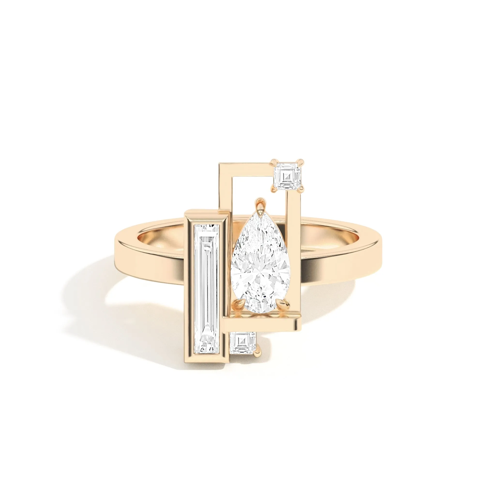 Scarpa Pear Olivetti Frame Ring