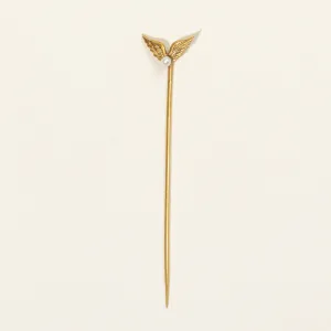 Seed Pearl Wings Pin