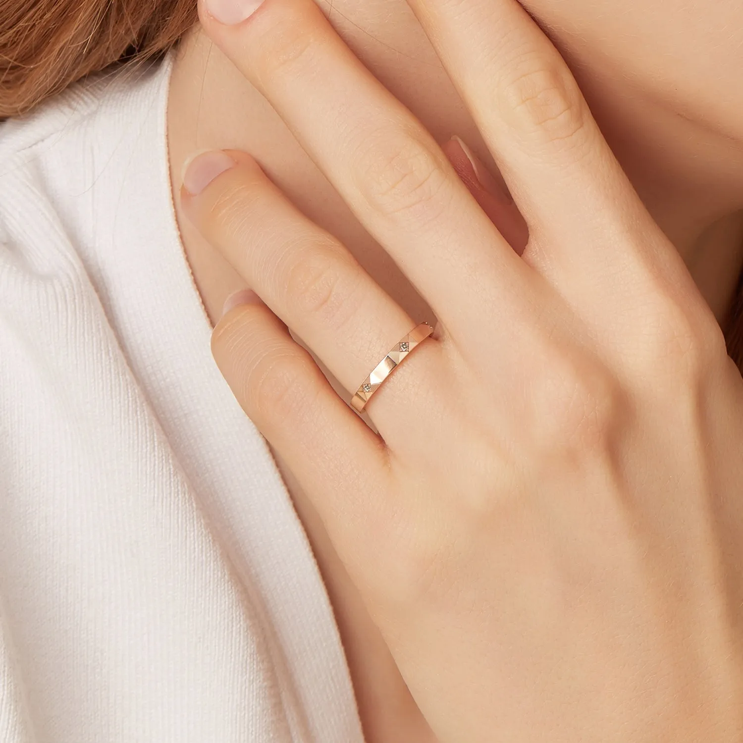 Sensuelle Mariage Gold Ring JDSRR4S084S