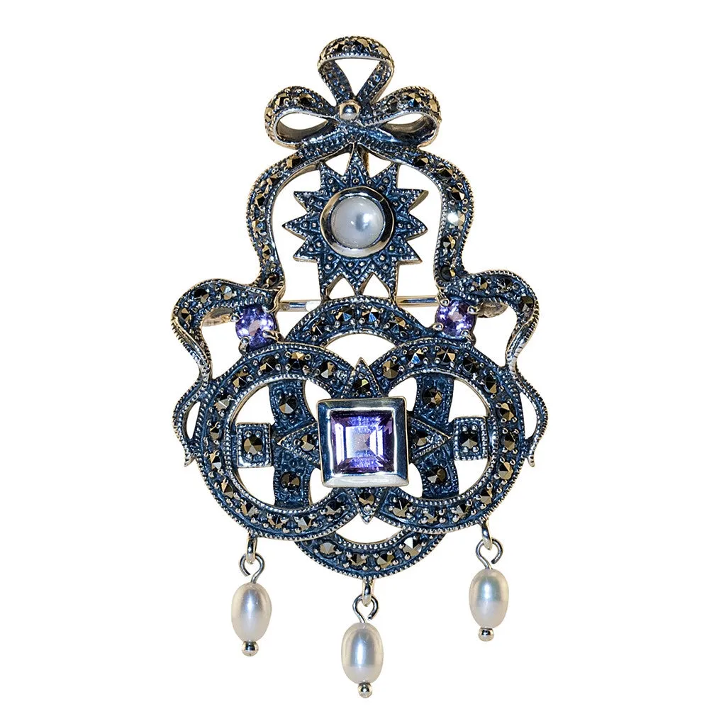 Shakespeare Jewel Brooch
