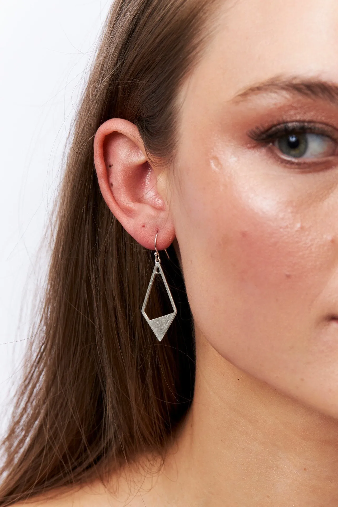 Silver Kite Earrings
