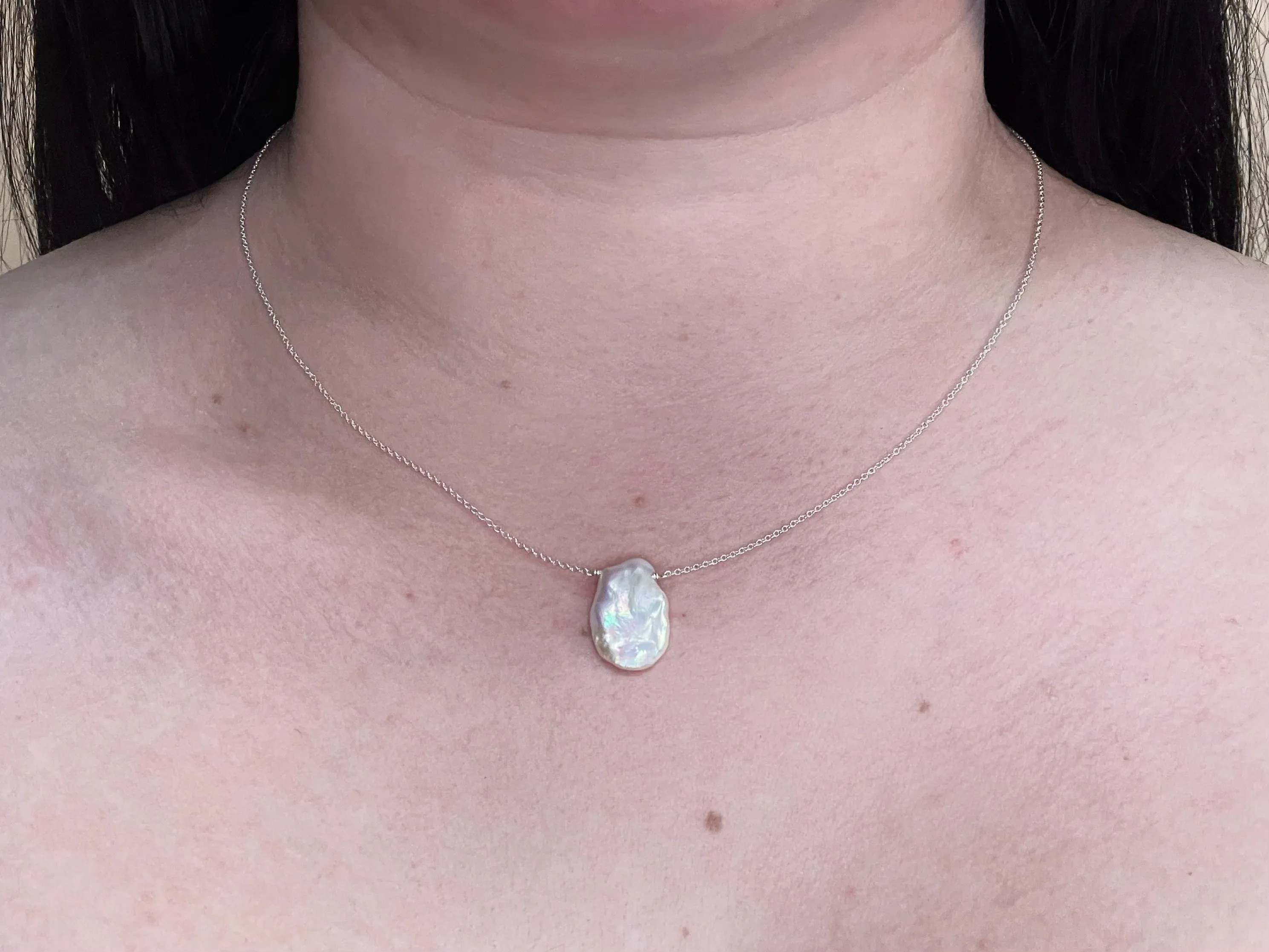 Single Freshwater Pearl Necklace