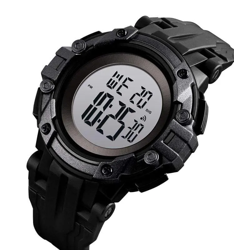 Skmei 1545 Original Digital Waterproof watch Sport watch For Men Black White