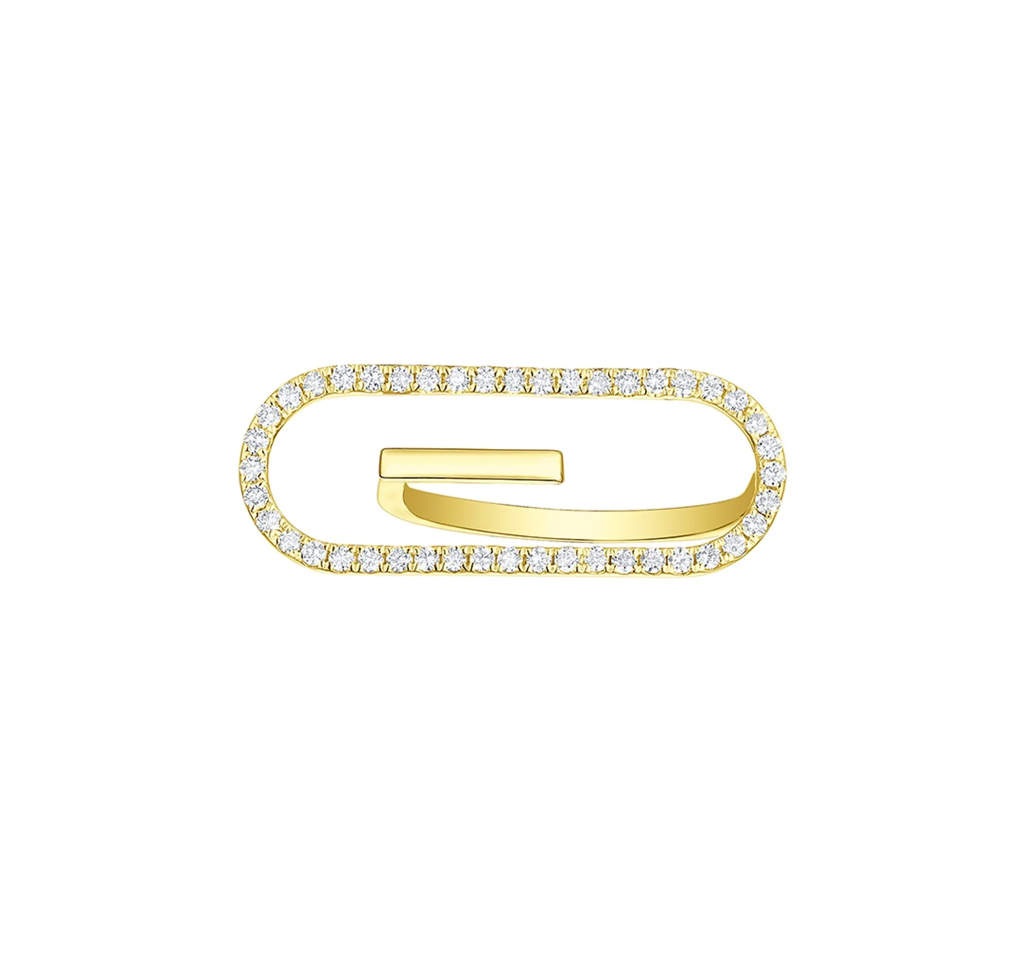 Skyline 0.43ct Pin Ring <br> R-00385WHT