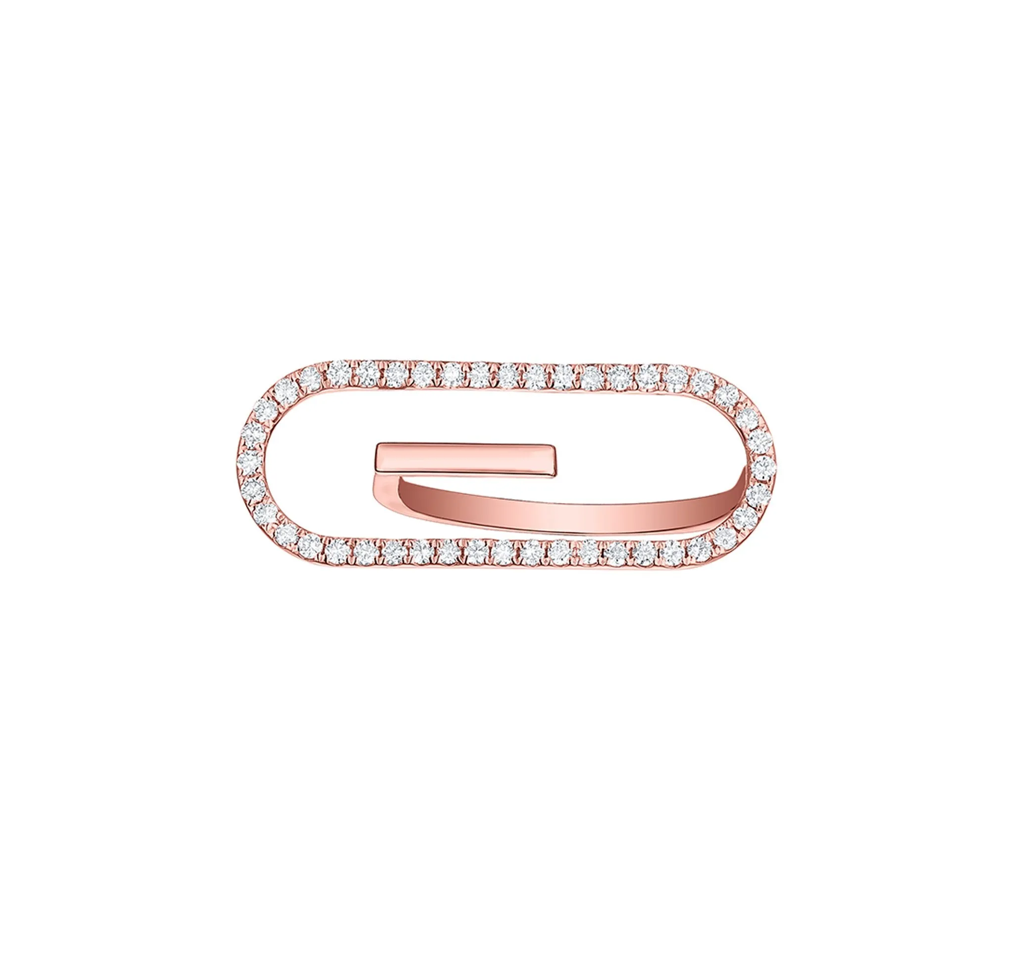 Skyline 0.43ct Pin Ring <br> R-00385WHT