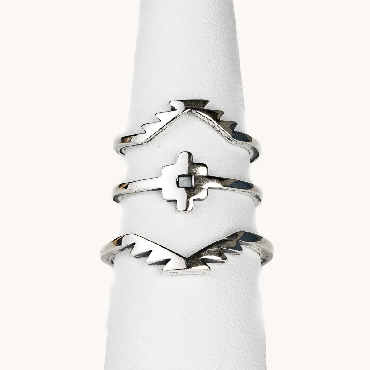 SkyWeaver: Silver Stackable Rings