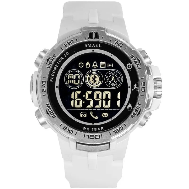 SMAEL Brand  Sport Watches for Men Digital Wrist Watches Mens Waterproof LED Display Sports Electronic Watch Chronograph Clock