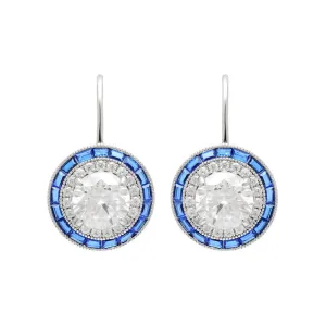 Solitaire Drop Earring
