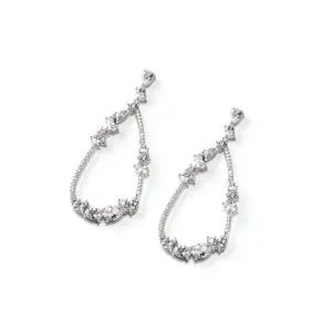 Sovereigns Drop earrings silver light and j5281 zirconi