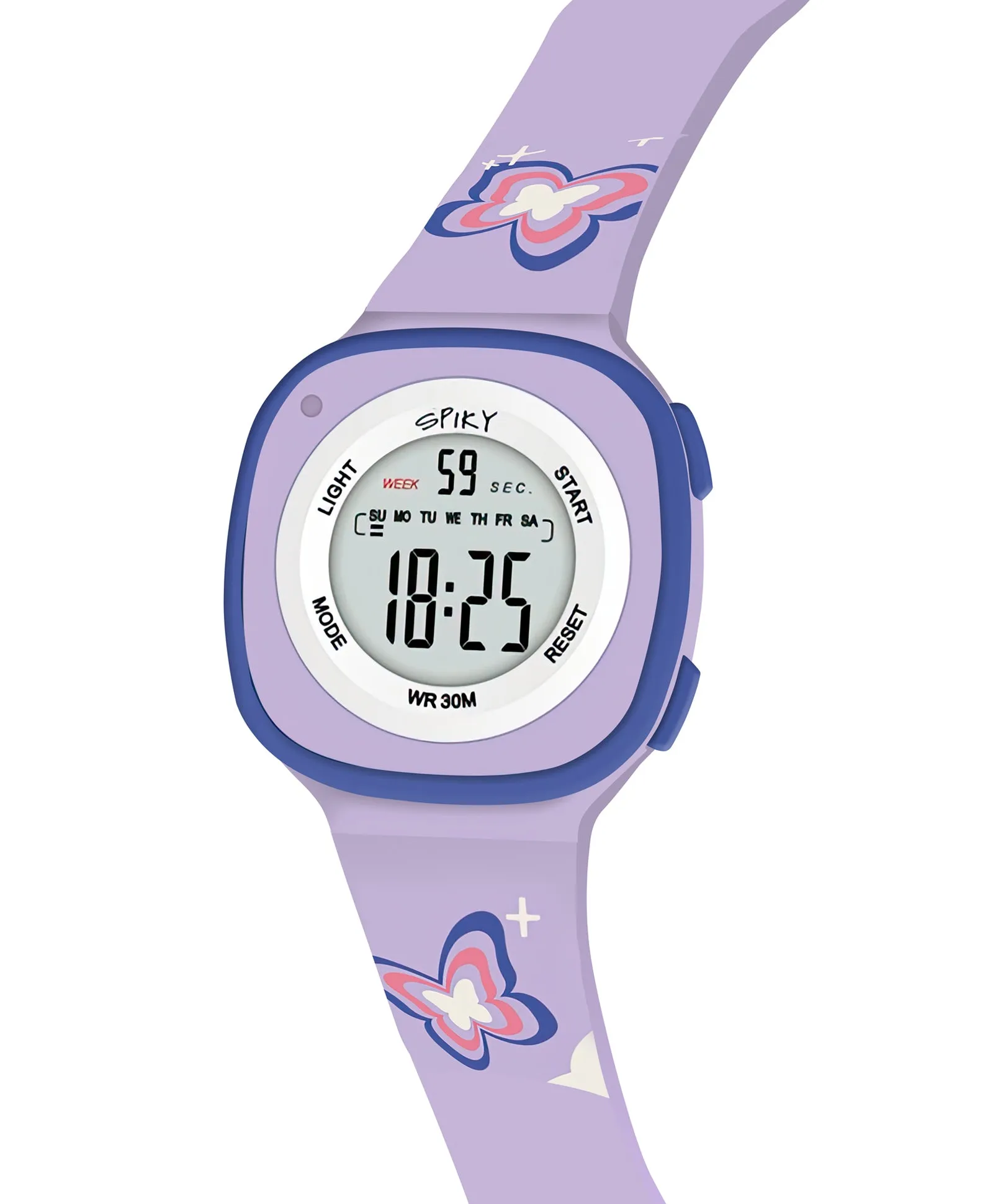 Spiky Eva15 Square Digital Watch for Kids