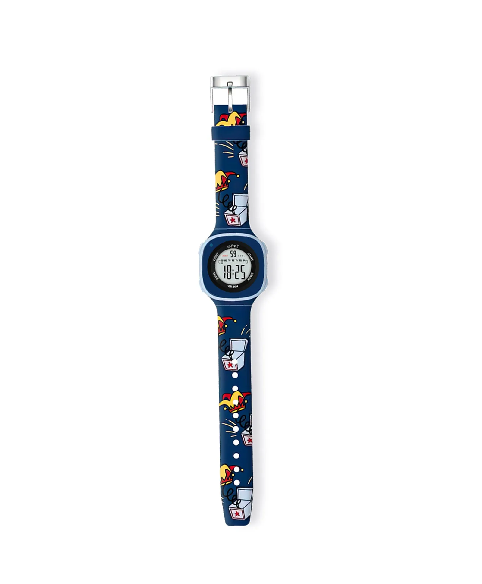 Spiky Eva15 Square Digital Watch for Kids