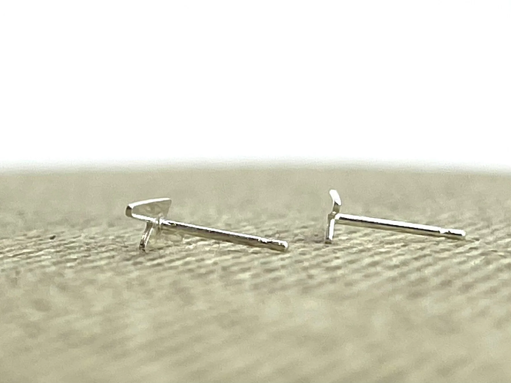 Sterling Silver Lightning Studs, Sku#203.020-5