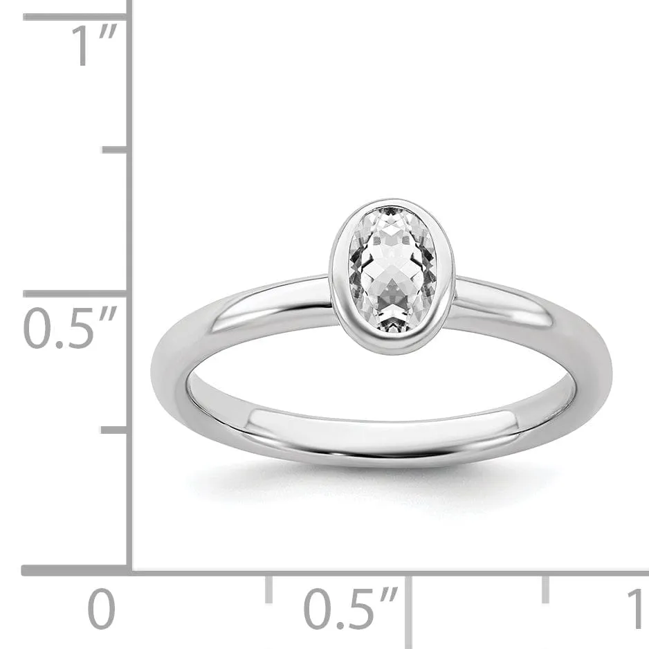Sterling Silver Stackable Expressions Ring