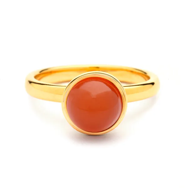 Syna Chalcedony Stackable Bauble Ring