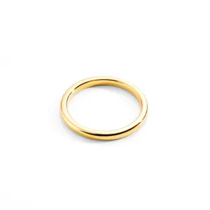 Syna Yellow Gold Band