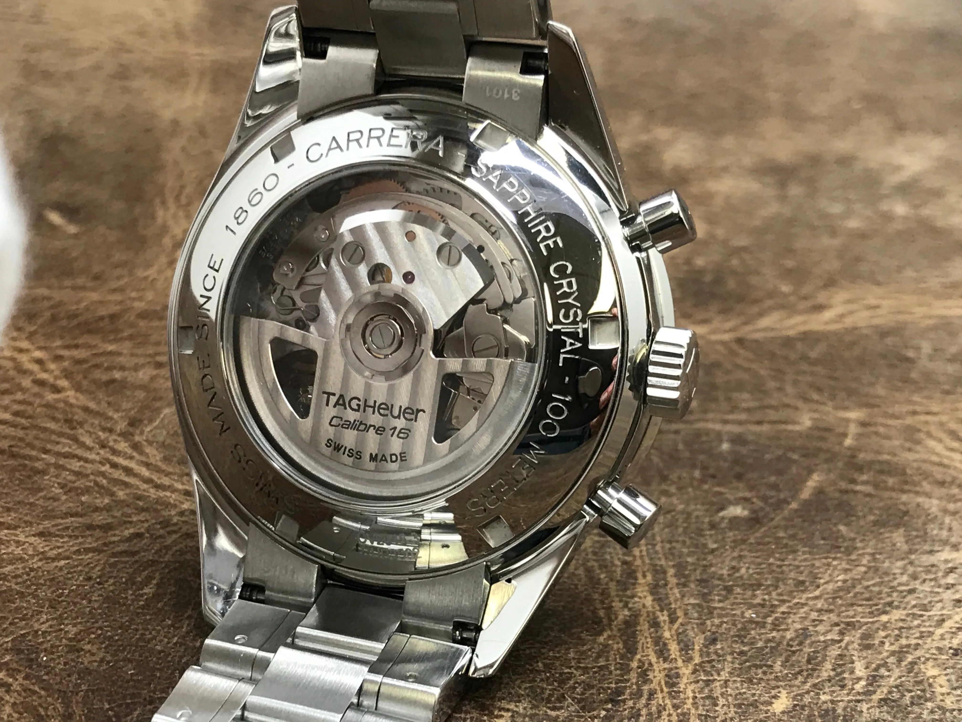 TAG Heuer Carrera CV2015-3 Blue Dial Automatic Men's Watch