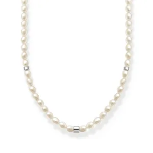 Thomas Sabo Charm Club Sterling Silver Pearl Necklace