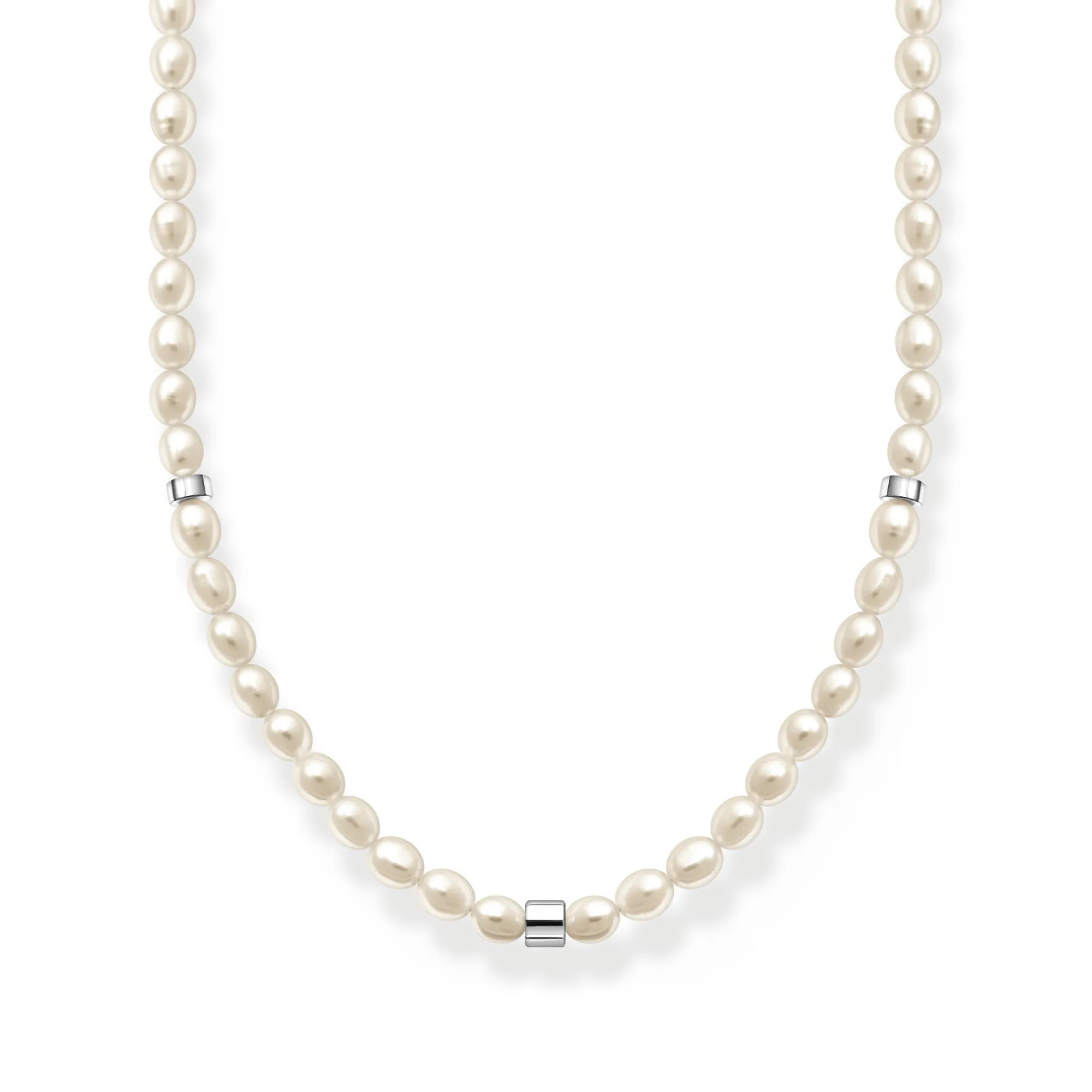 Thomas Sabo Charm Club Sterling Silver Pearl Necklace