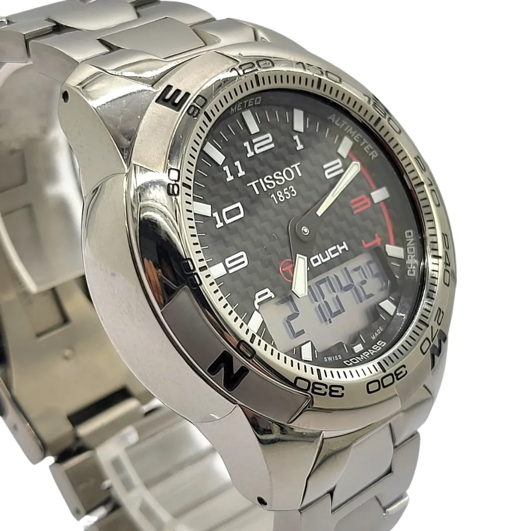 Tissot T047420A T-Touch II Titanium Digital Watch 42.7mm