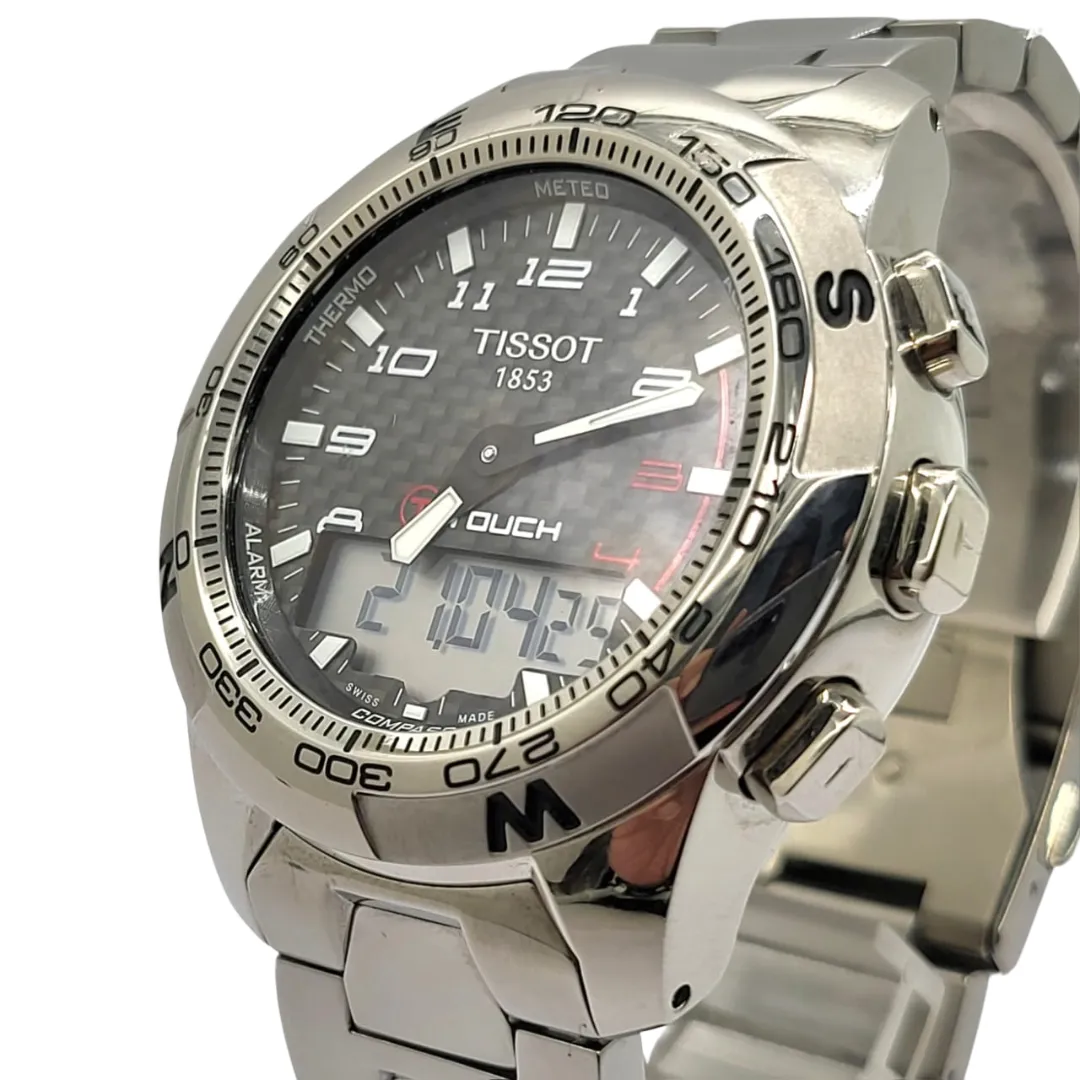 Tissot T047420A T-Touch II Titanium Digital Watch 42.7mm
