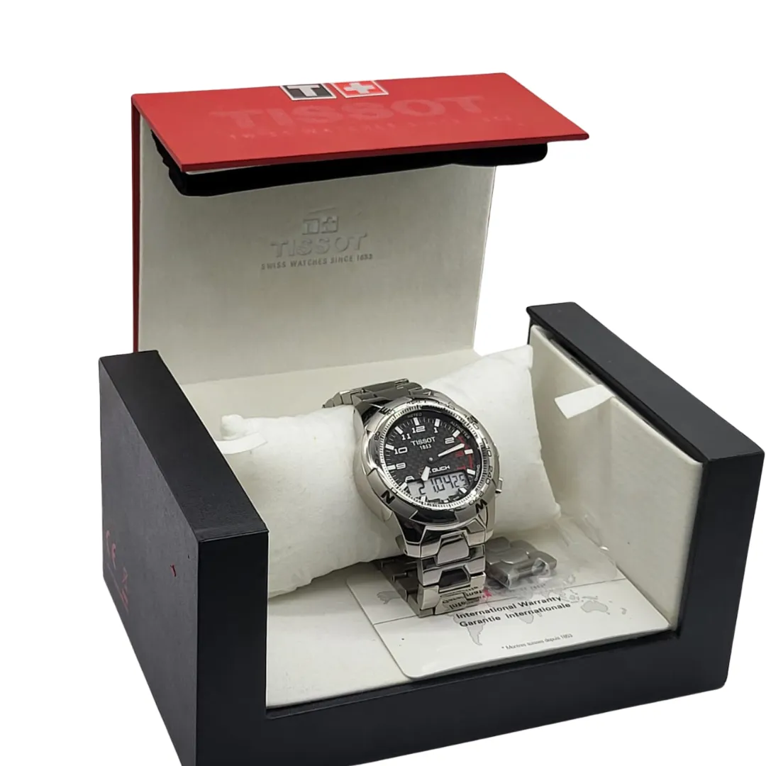 Tissot T047420A T-Touch II Titanium Digital Watch 42.7mm