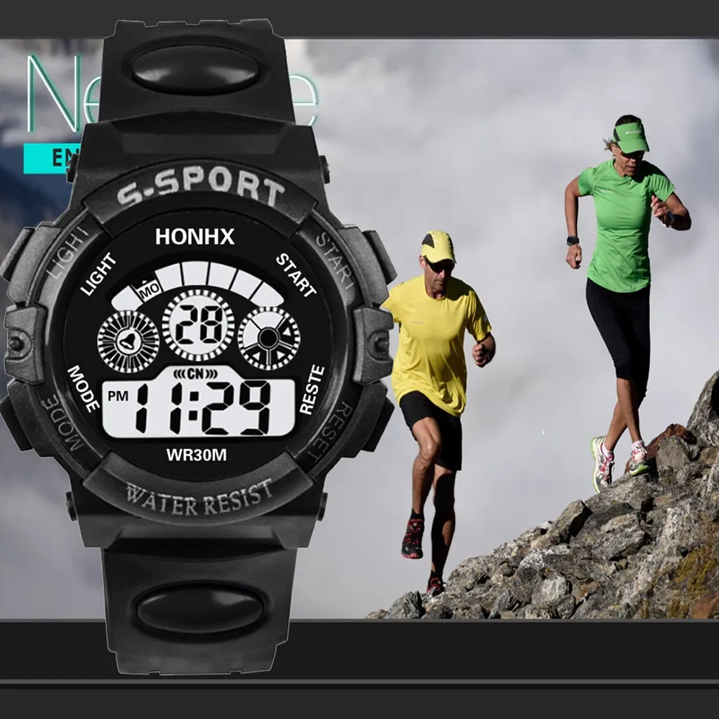 Top Brand Luxury Mens Sports Watches Dive 30m Digital LED Military Watch Men Fashion Casual Electronics Wristwatches Relojes A3
