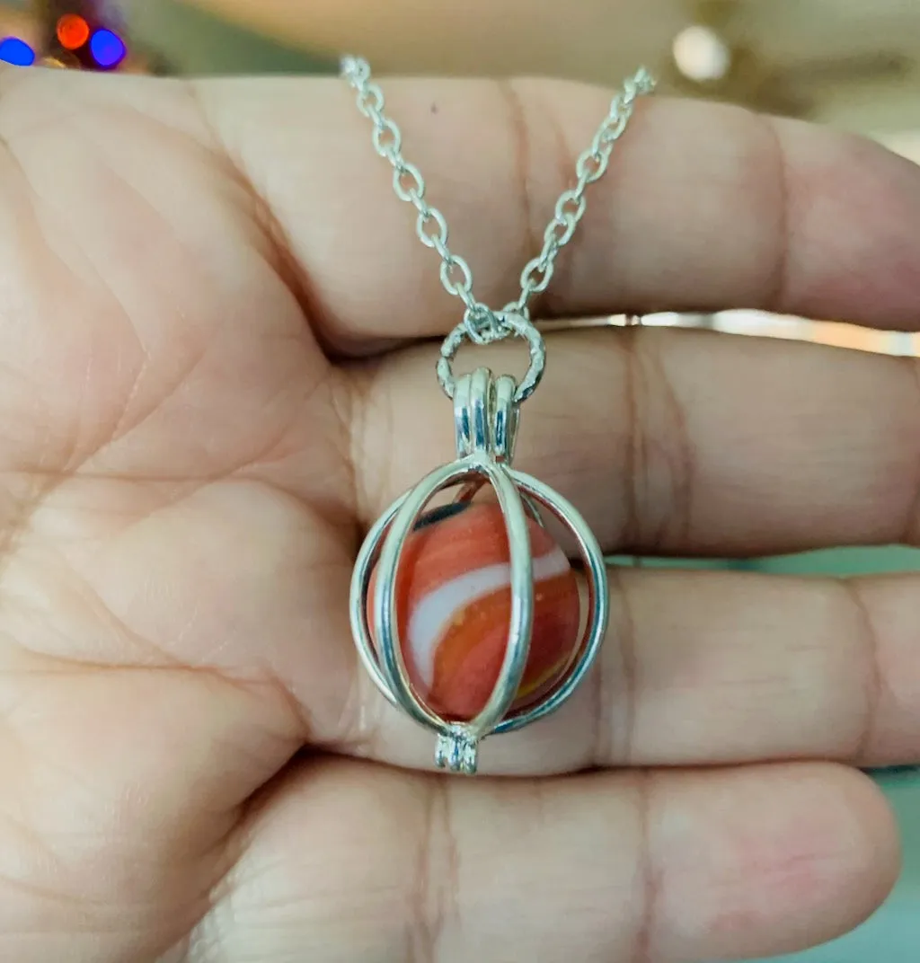 Tumbled Marble, Necklace