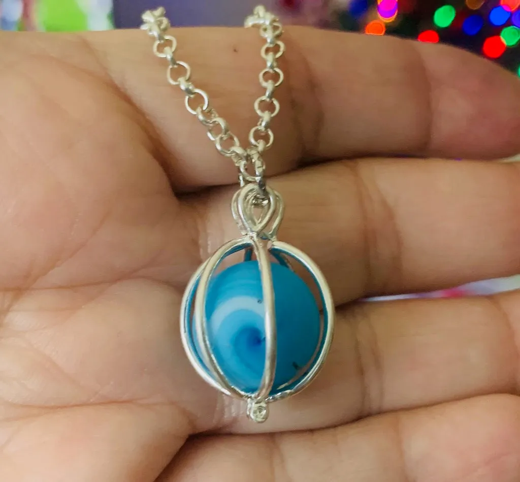 Tumbled Marble, Necklace